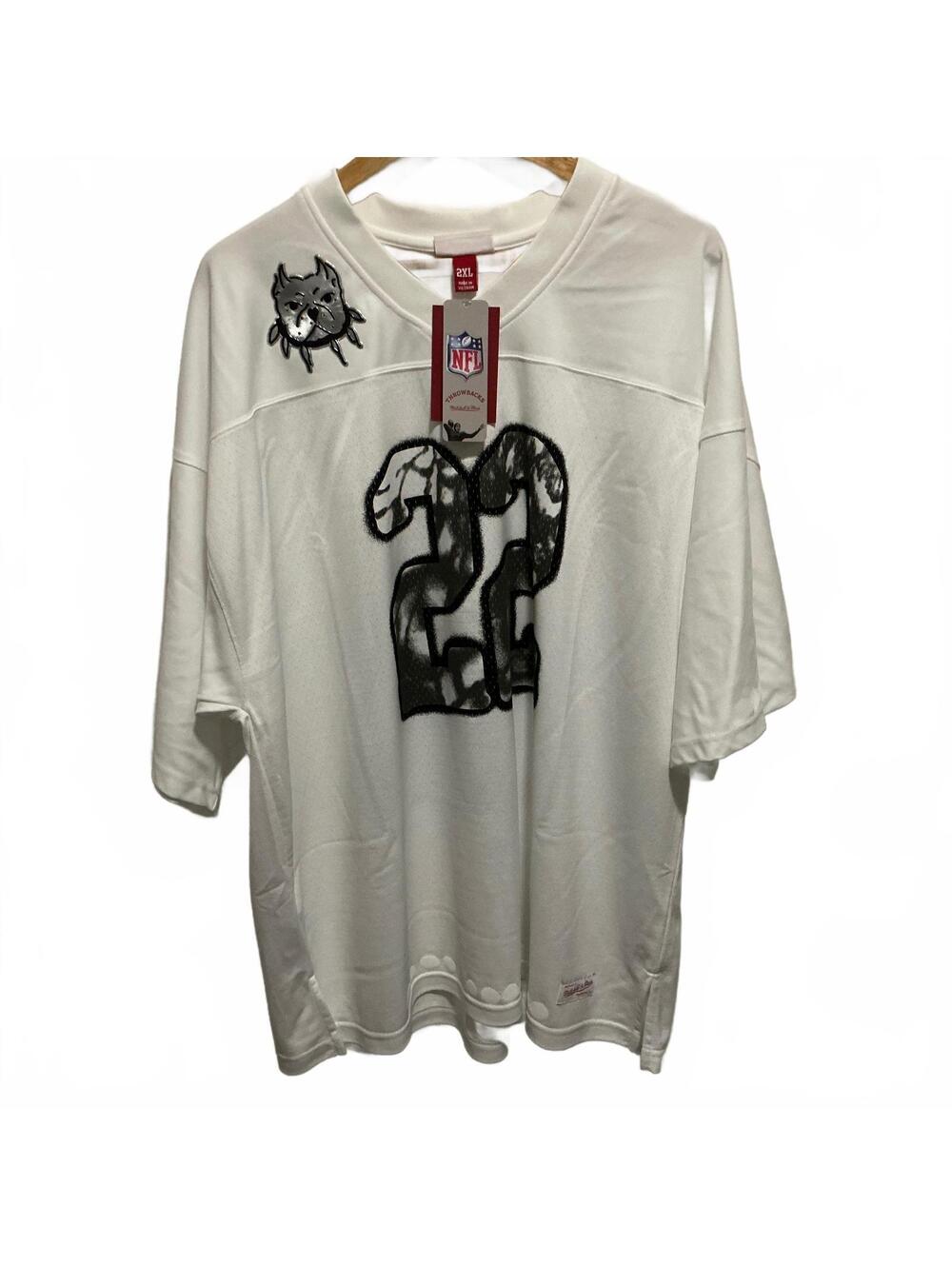 Mitchell & Ness NFL Throwbacks White Caracara Jersey 2XL